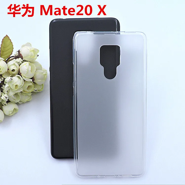 Мягкий силиконовый чехол для телефона huawei MATE20 X задняя крышка Coque Funda оболочка Capa