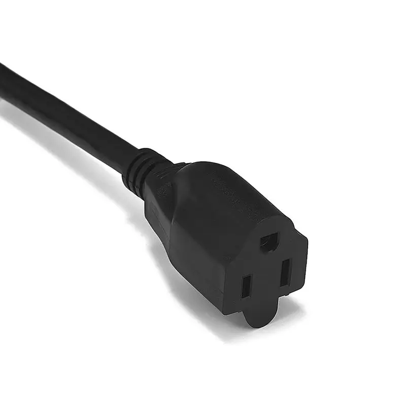 NEMA 5 15R до 15 P Удлинительный шнур питания UUSA вилка 1 м 16AWG кабель для ПК компьютера PSU