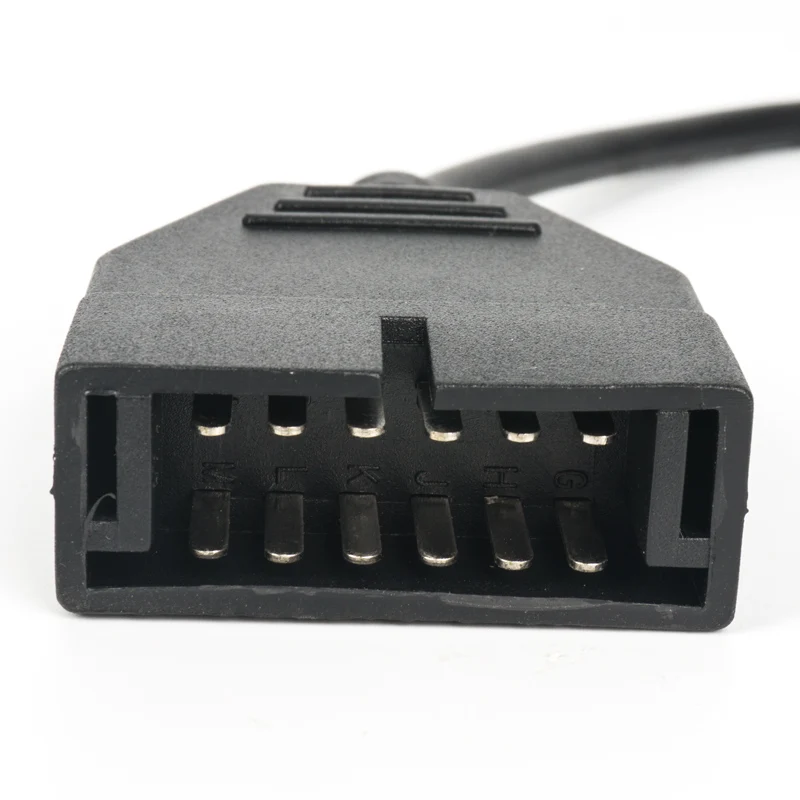 Адаптер GM OBD 16P гнездо для 12P (OBD2 16pin daewoo) адаптер OBD2|female female|adapter obd2female adapter |