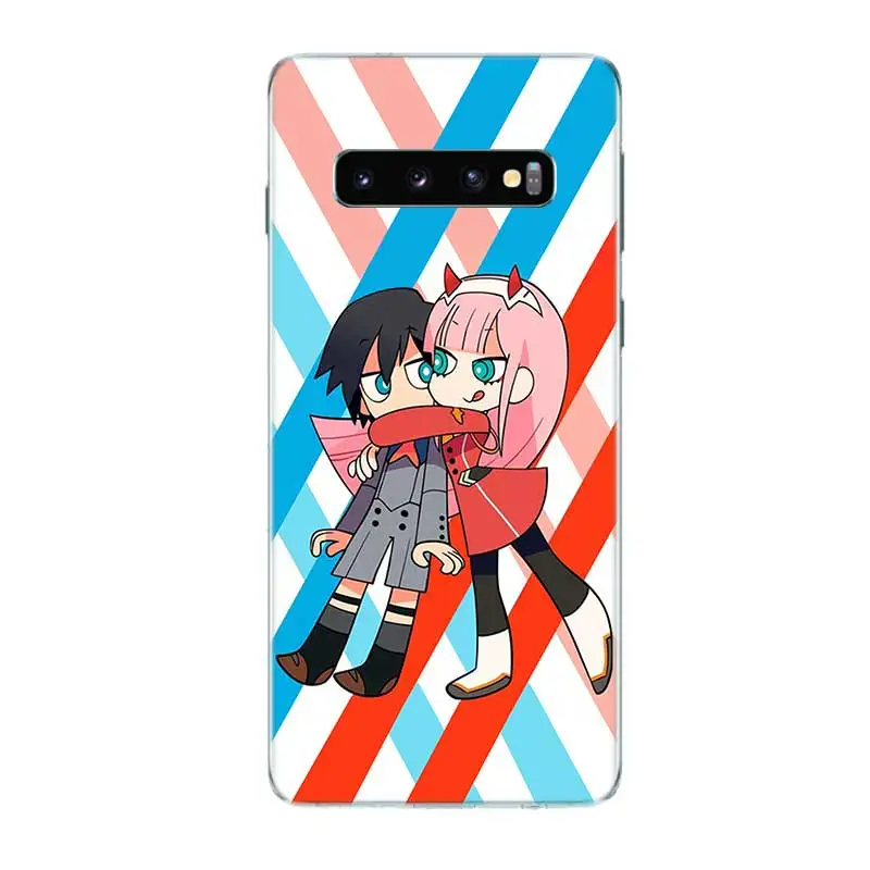 Darling in the Franxx Zero Two Rubber Case For Samsung Galaxy S9 S8 A6 A8 J4 J6 Plus + J8 A7 A9 2018 S7 S6 Edge Note 9 8 Cover |