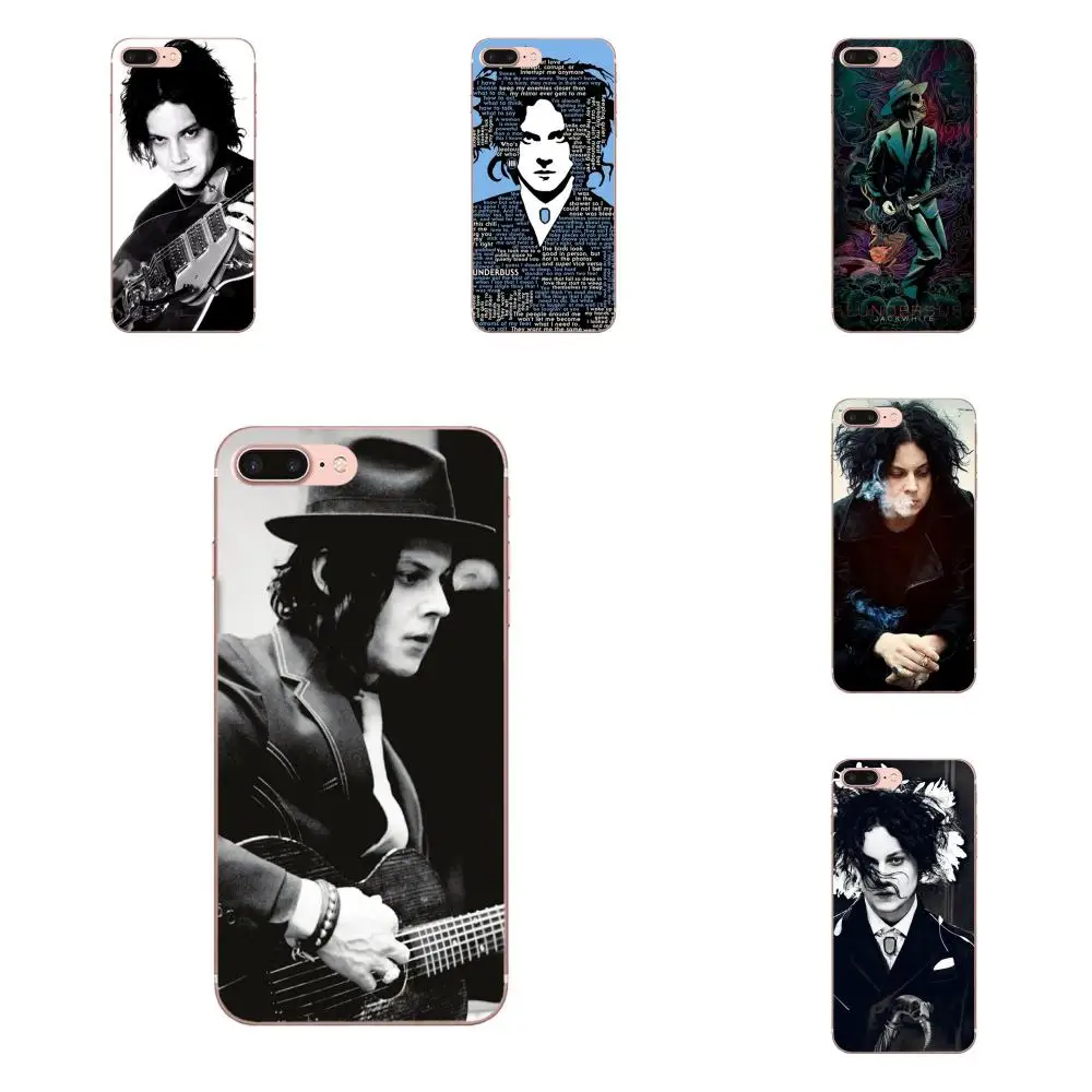 Мягкие чехлы для телефонов Jack White Moto G G2 G3 G4 G5 G6 G7 HTC 530 626 628 630 816 820 One A9 M7 M8 M9 M10 E9