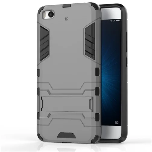 Для Xiaomi 5/5S Case Тонкий Жесткий Назад Робот Броня Защитник Гибридный Прочная