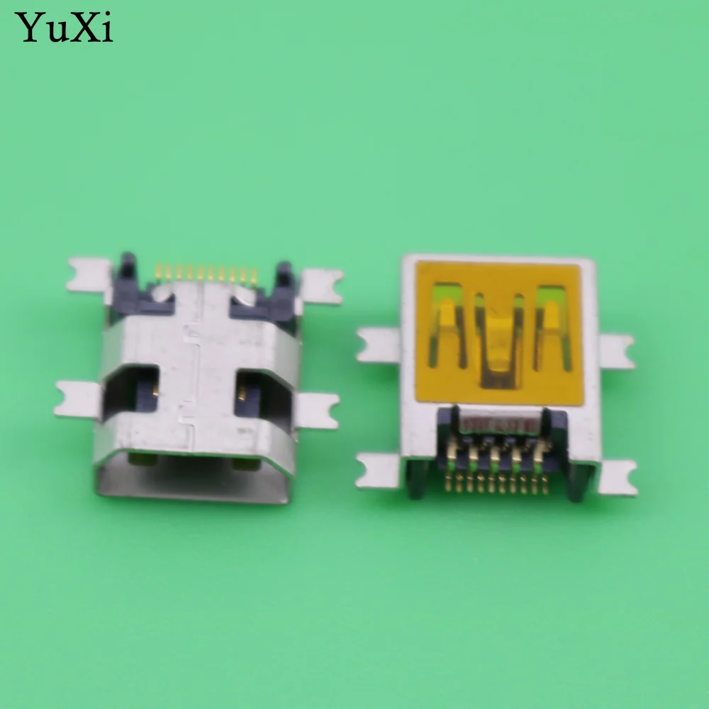 YuXi 10 шт./лот мини Pin USB гнездовой разъем с установкой peg | Мобильные телефоны и