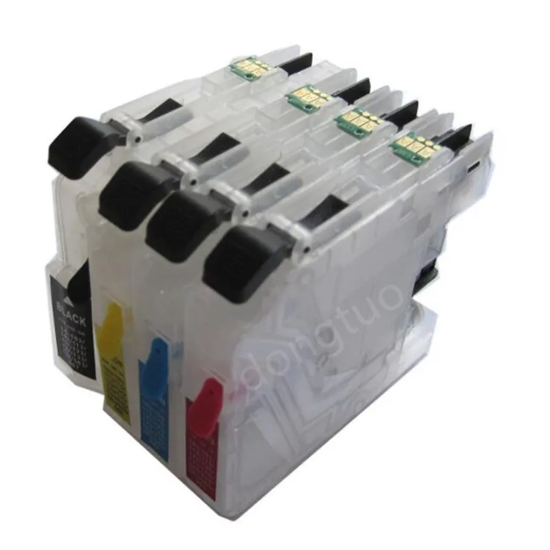 Чернильный картридж LC123 LC127 LC125 для принтера Brother J132W J152W J552DW J752DW с пустым чипом