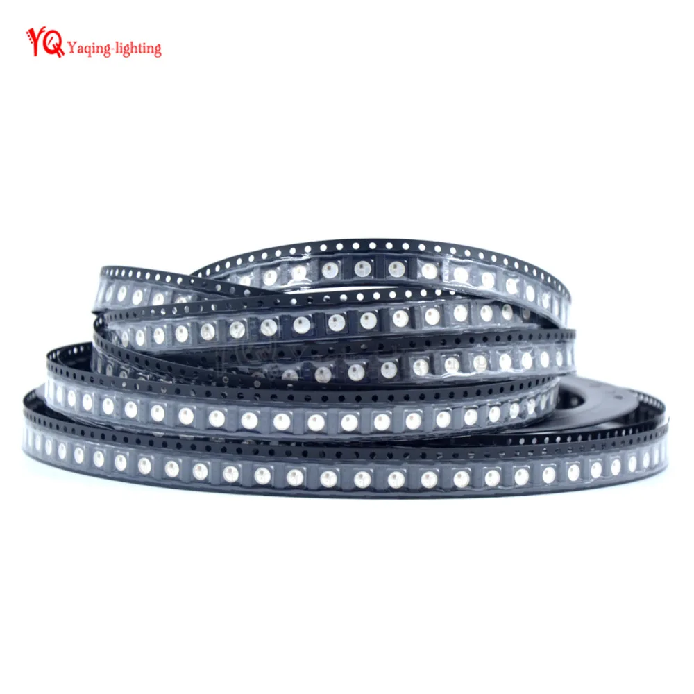 50 ~ 1000 шт. WS2812B (4 контакта) светодиодный чип 5050 RGB SMD черная/белая версия для
