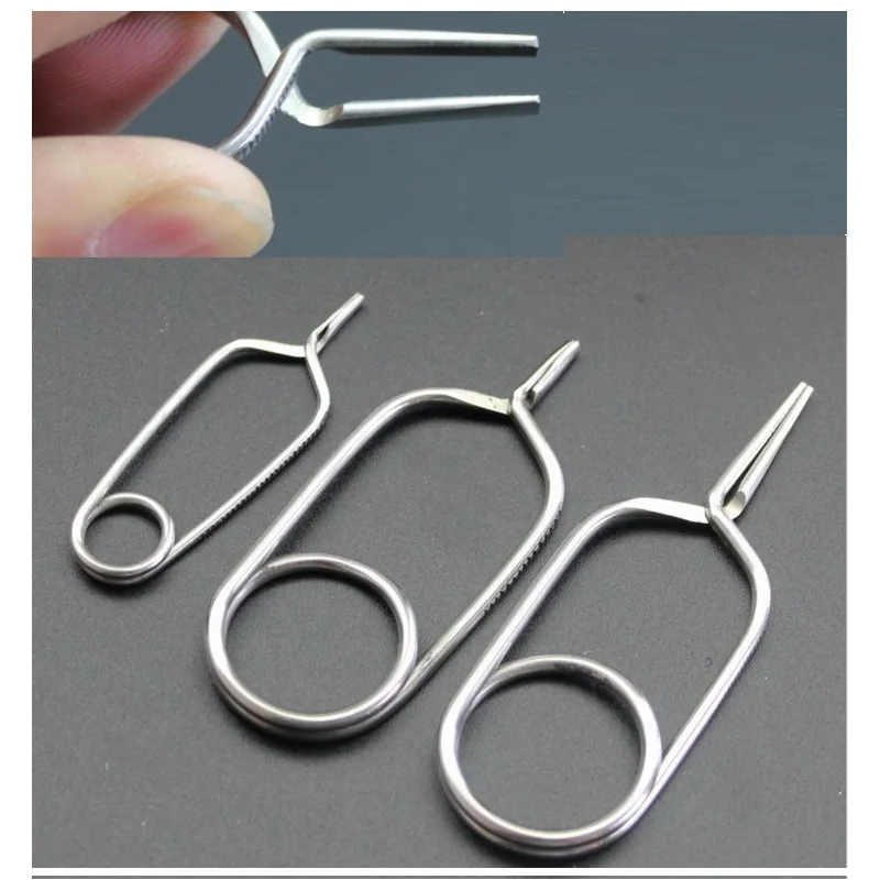 

DIY fly fishing hook tools stainless steel clip elastic and strong