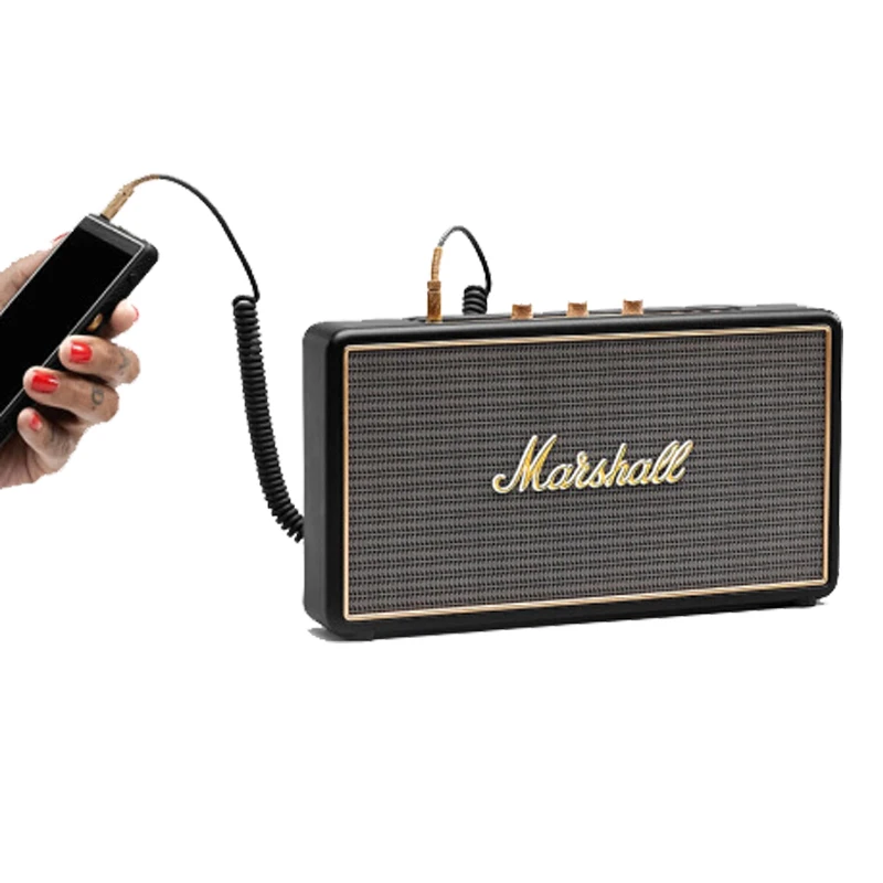 Оригинальный Marshall Stockwell беспроводной Bluetooth 4 2 динамик рок сабвуфер Портативный 4Wx2