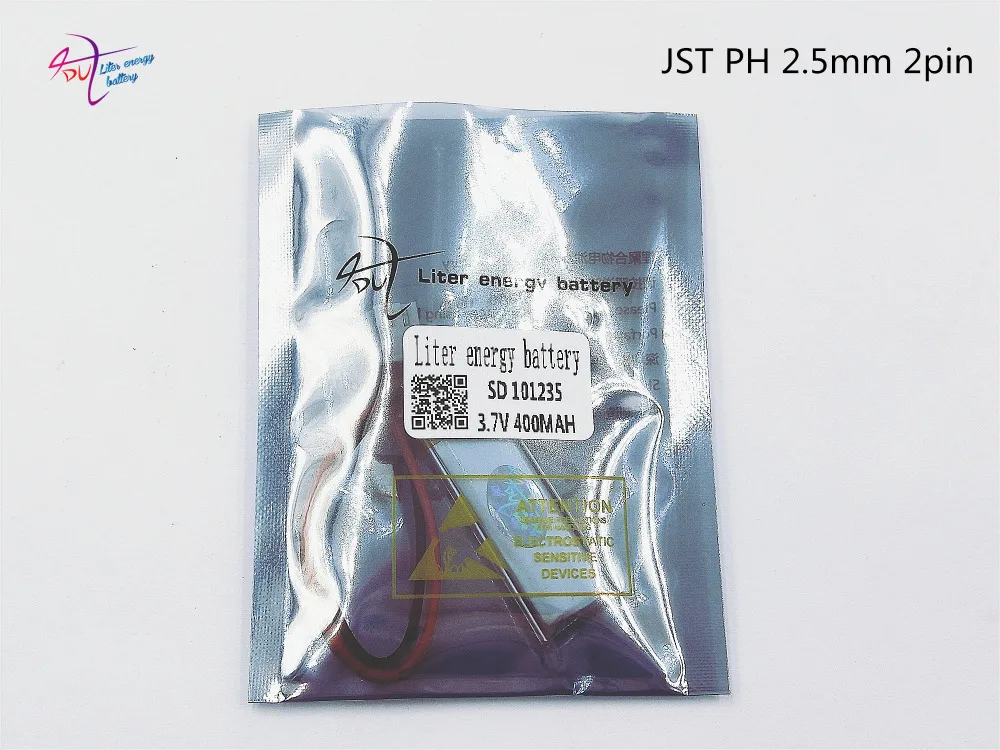 XHR 2P 2 54 400 мАч 501235*2 101235 3 7 В литий полимерная ручка для записи|lithium battery|3.7v batterywearable