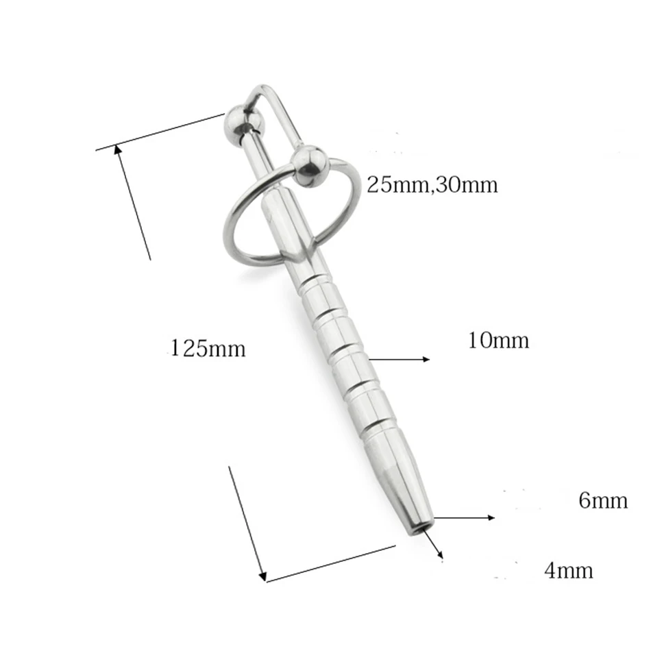 A089 Высокое качество полые гегара Нержавеющая сталь пенис плагин уретры
