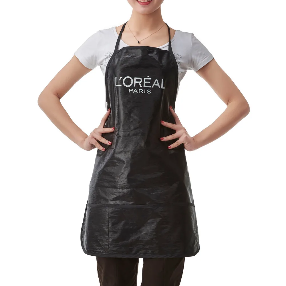 Профессиональный парикмахерский фартук водонепроницаемый нагрудник с надписью