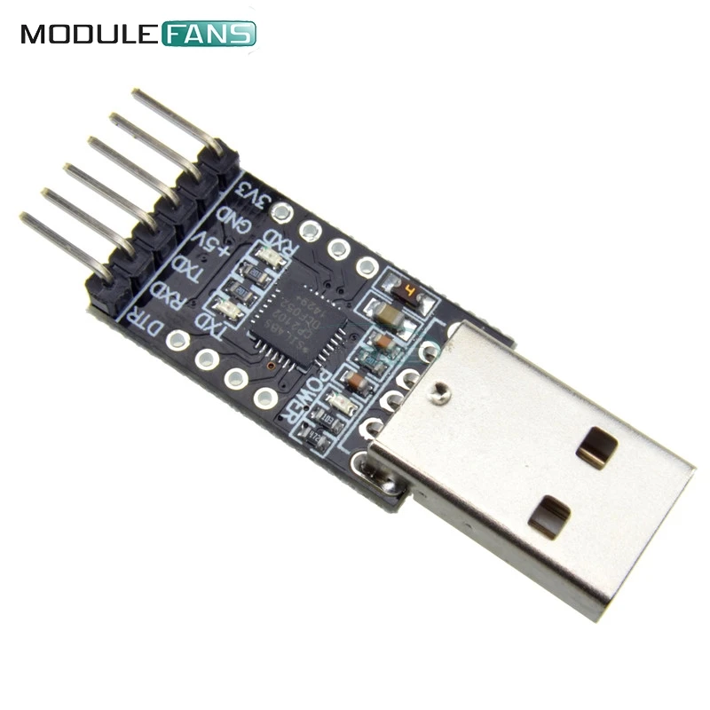 CP2102 USB 2 0 в TTL UART модуль для Arduino 6Pin серийный преобразователь STC Замена FT232 Dupont