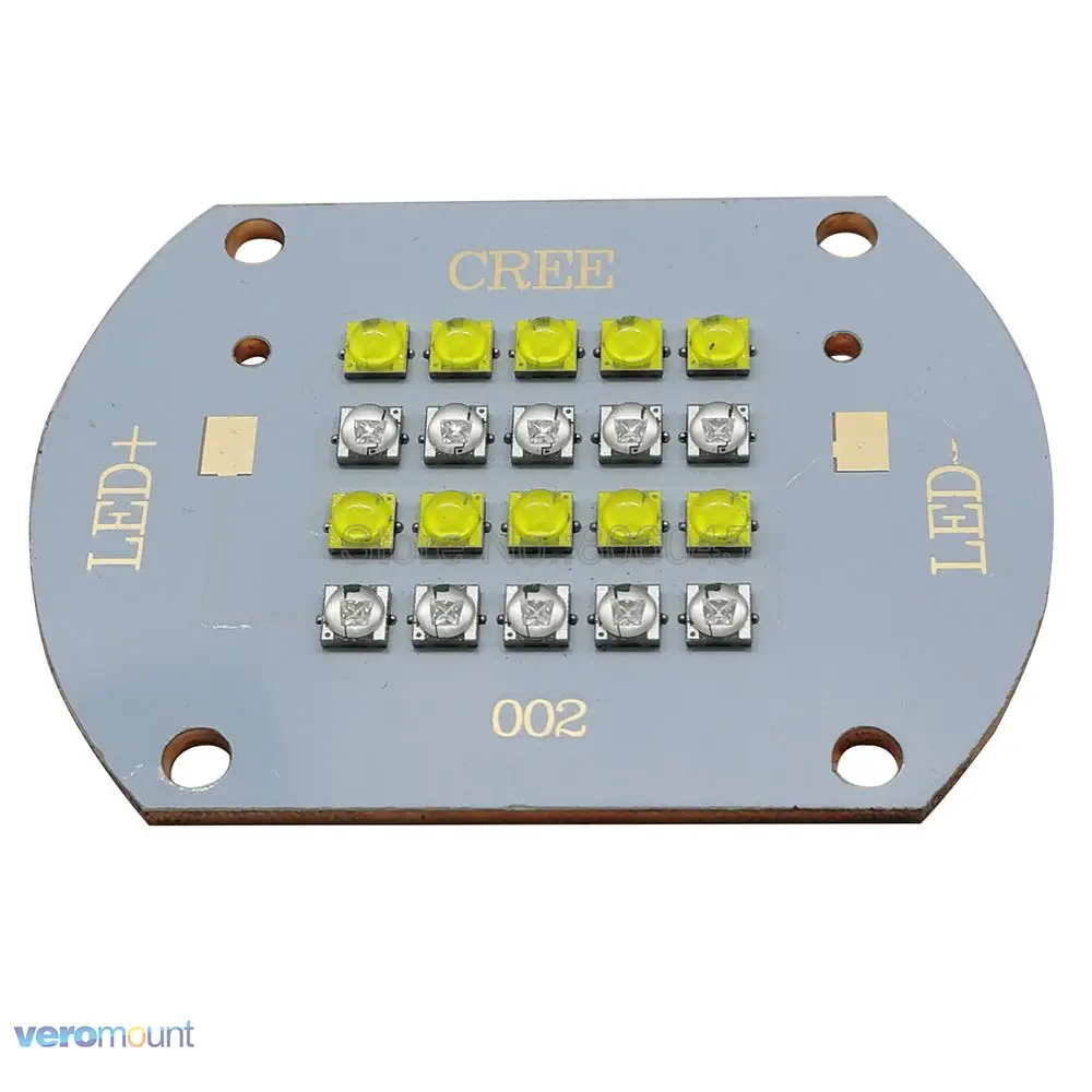 100 Вт Cree XLamp XT E XTE ярко синий 6000 нм + белый K светодиодный излучатель