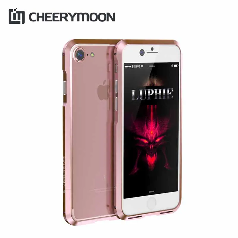 CHEERYMOON авиационный алюминиевый бампер для iPhone7 iPhone 6 6S 5 5S SE 7 Plus чехол