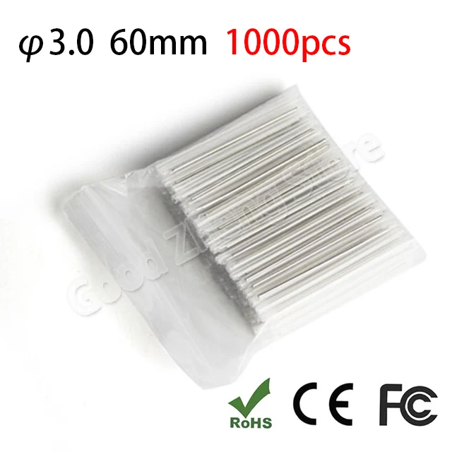 

1000pcs 60mm Fiber optic fusion splice protection sleeve ,heat shrink sleeve