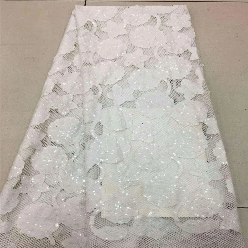 2018 New African French Wine Color/ Sequins Lace Fabric High Quality Tulle with For Wedding | Дом и сад