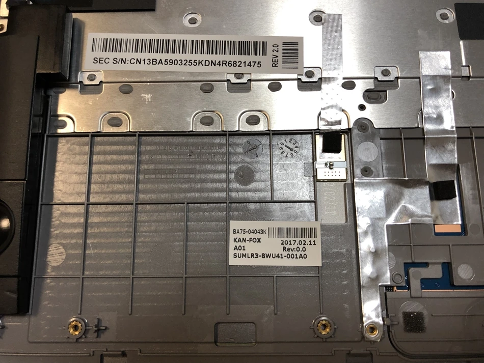 Латинской palmrest крышка клавиатуры для samsung NP530U3C NP530U3B NP535U3C 530U3B 530U3C NP540U3 NP532U3C NP532U3A LA