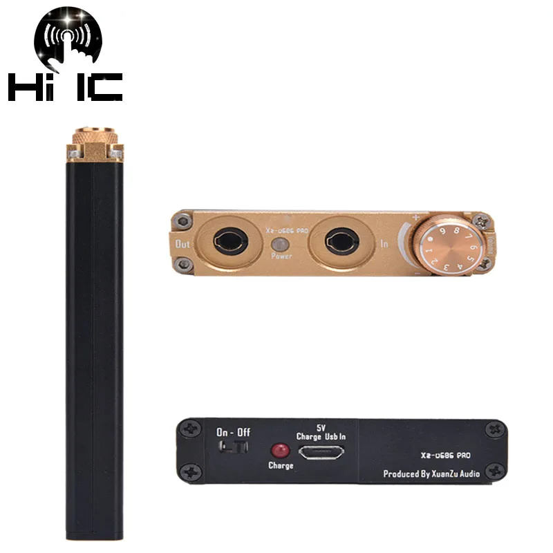 Высокое качество U606Pro HIFI усилитель для наушников Профессиональный портативный мини 3,5 мм предусилитель аудио усилитель для наушников для мобильного телефона