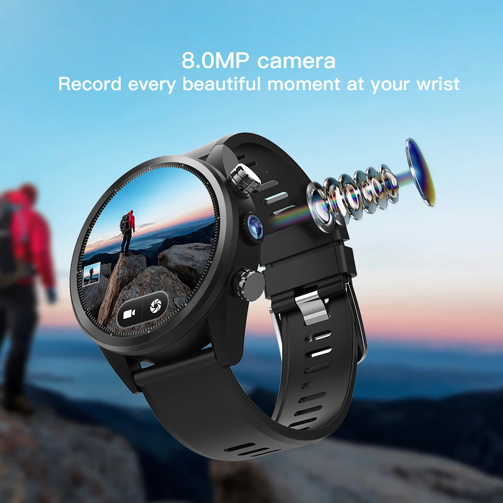 KOSPET Hope 4G Bluetooth Android 7.1.1 умные часы 1 39 дюймов сенсорный экран 3 Гб + 32 ГБ