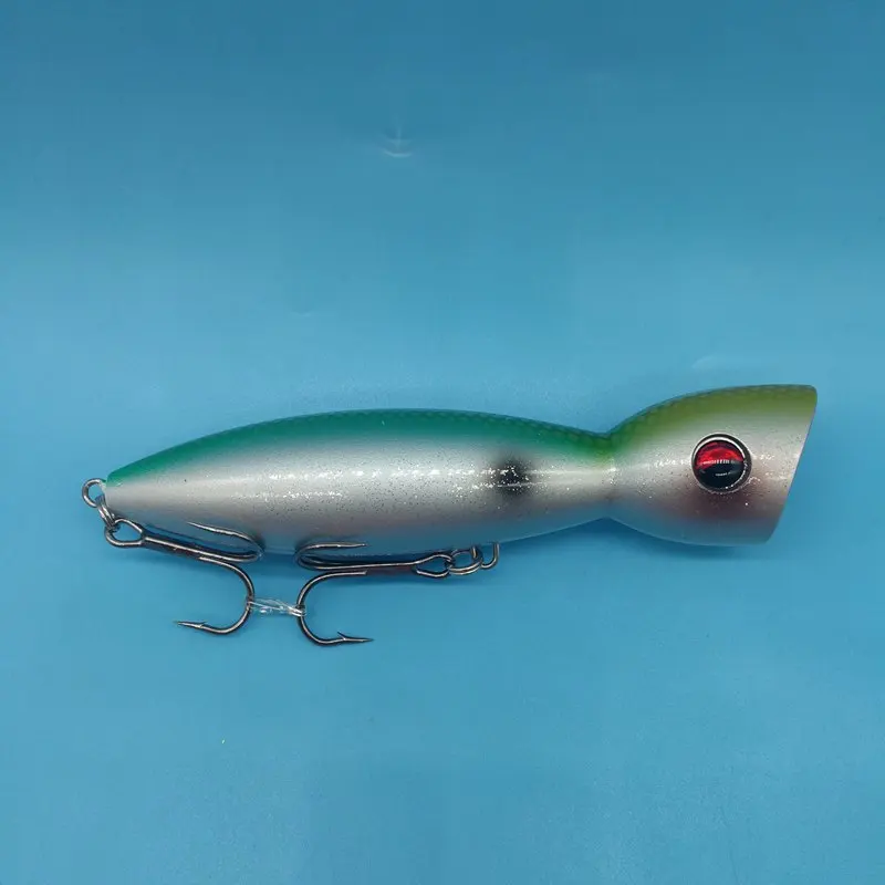 HOOFISH 1 шт./партия, Поппер, приманка для воды, 55 г/13,5 см, искусственная жесткая приманка, рыболовные приманки, плавающие изделие - Цвет: D
