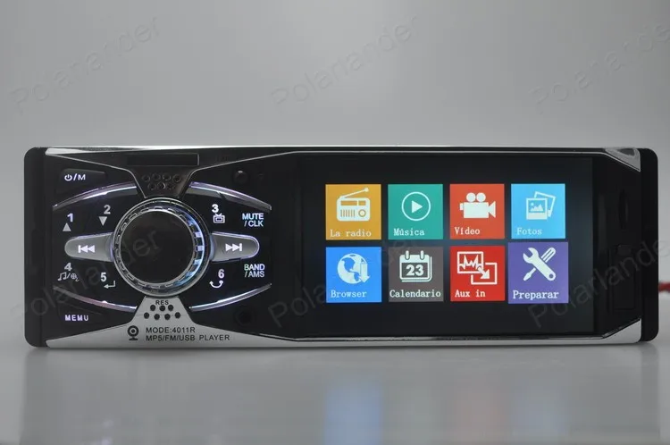 Bluetooth высокого качества 4 дюйма TFT HD Экран автомобильные аудиосистемы SD/USB
