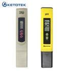 Цифровой PH-тестер ATC, TDS-тестер для аквариума, бассейна, воды, вина, напитков, анализатор качества пищи, ЖК-ручка, монитор PH TDS