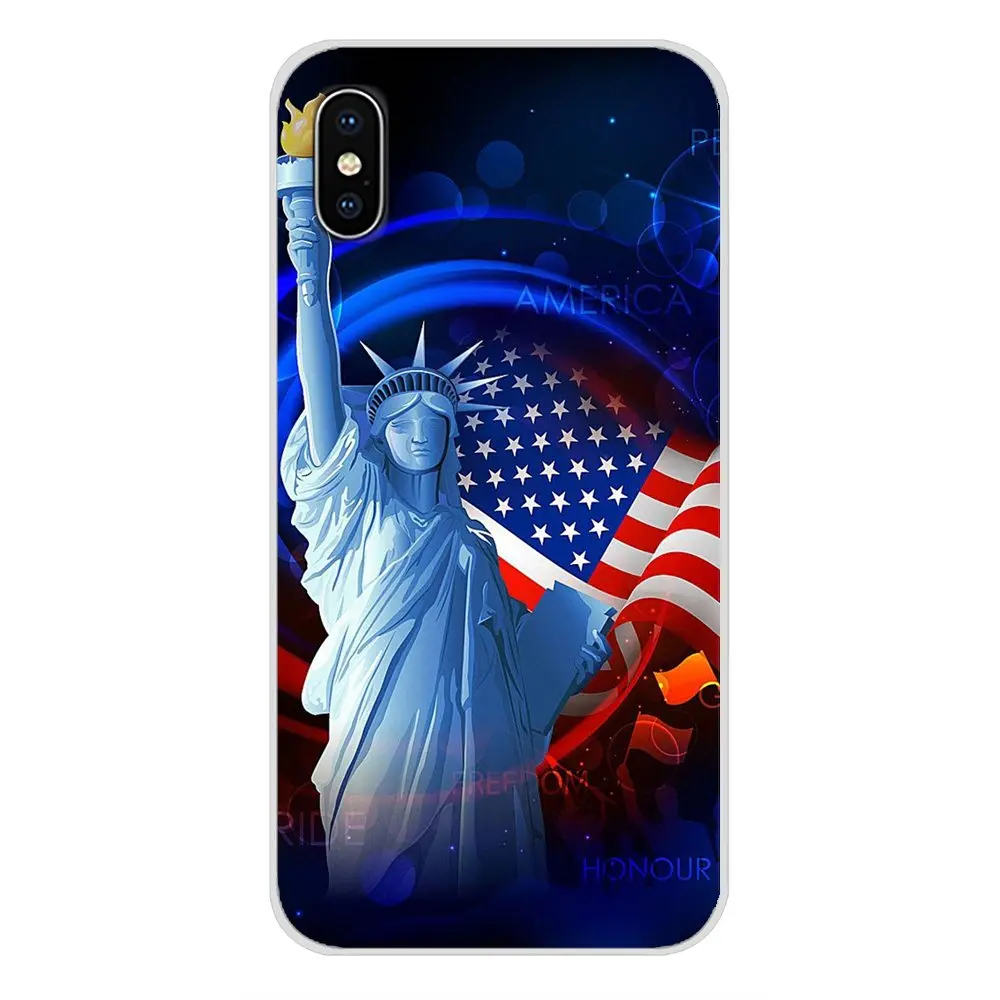 Силиконовый чехол для телефона Xiaomi Redmi 4A S2 Note 3 3S 4 4X 5 Plus 6 7 6A Pro Pocophone F1 american girl перед