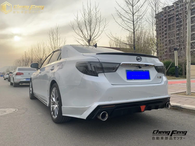 Автомобильный Стайлинг задний фонарь для Toyota eiz Mark X светодиодный задний светильник s 2013-2018Mark X светодиодный задний светильник задний фонарь DRL+ тормоз+ Парк+ сигнал