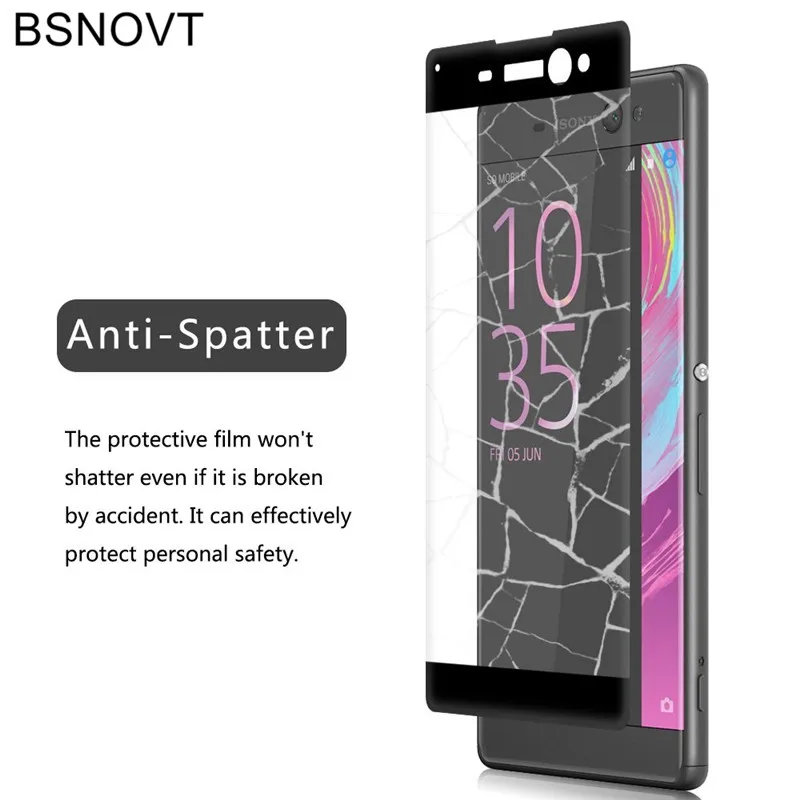 2 шт Защита экрана для Sony Xperia C6 стекло закаленное XA ультра полное покрытие F3212 F3216