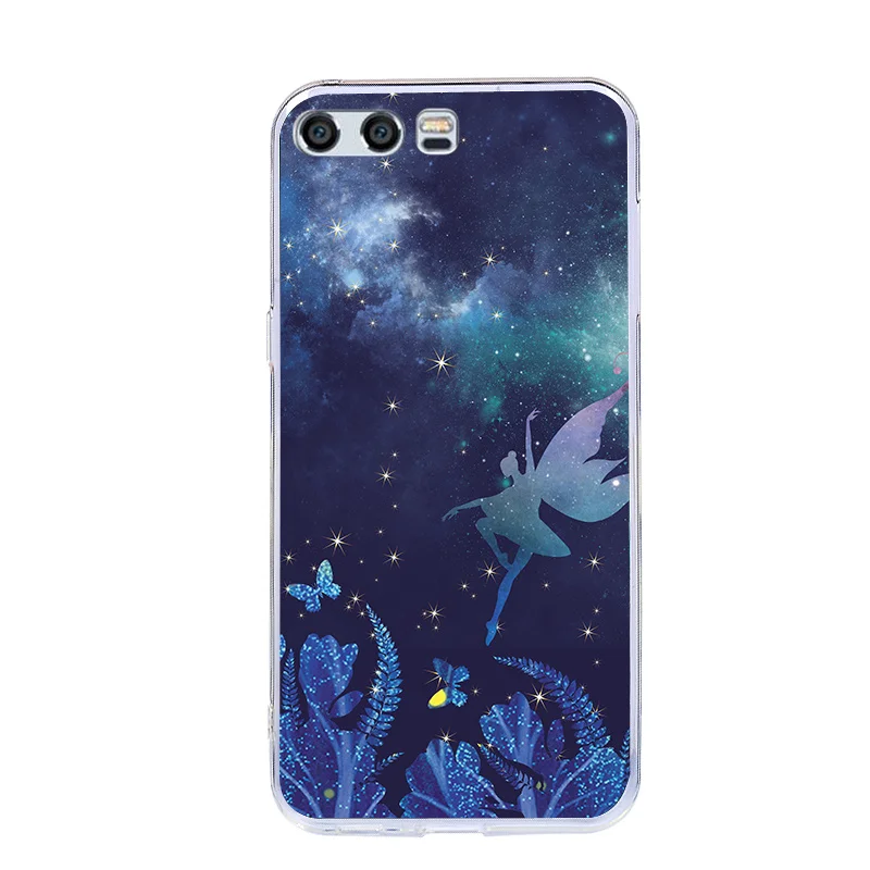 Cover For Huawei Honor 9 Case Silicone Soft Printing Back Protection Honor9 stf-l09 TPU Phone Cases Coque 5.15" 64GB |