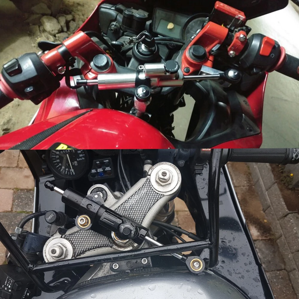 Универсальный алюминиевый демпфер рулевого механизма CNC для yamaha fz6 r6 fz1 r1 r25 xj6 xjr 1300