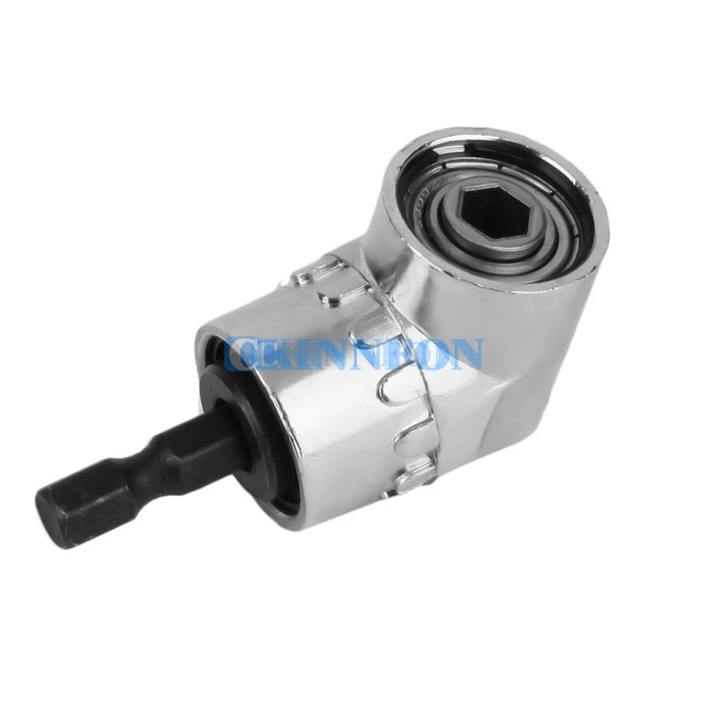 

DHL 200PCS 105 Angle 1/4" Extension Hex Drill Bit Screwdriver Holder Adaptor