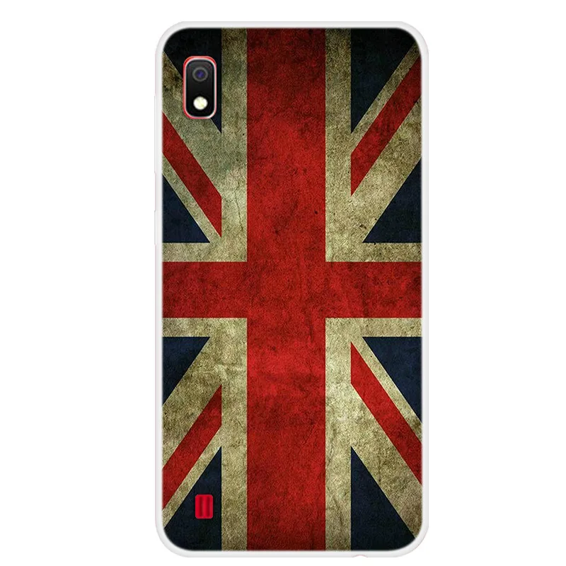 Color Cartoon Design Case For Samsung Galaxy A10 Painted Phone Soft Silicone Full Back Cover | Мобильные телефоны и