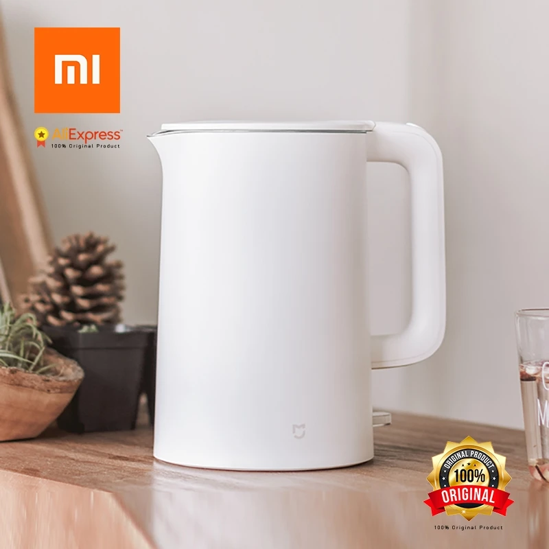 Оригинальный электрический чайник Xiaomi Mijia 304 л бытовой из нержавеющей стали с