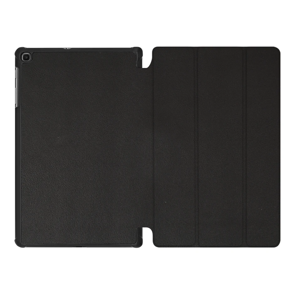 Black MTT Graffiti Case For Samsung Galaxy Tab A 10.1 inch SM-T510 T515 Slim PU Leather Flip Fold Stand Tablet Cover coque - Color: Black
