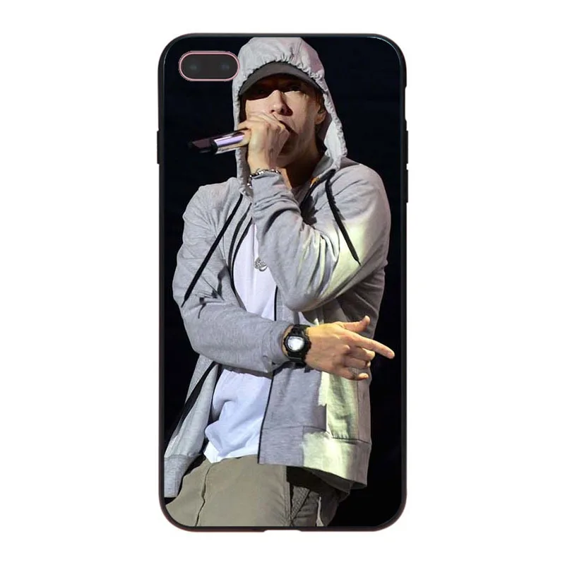 MaiYaCa хип хоп рэппер Eminem rap новые супер милые чехлы для телефонов iPhone 8 7 6 6S Plus X 10 5 5S SE
