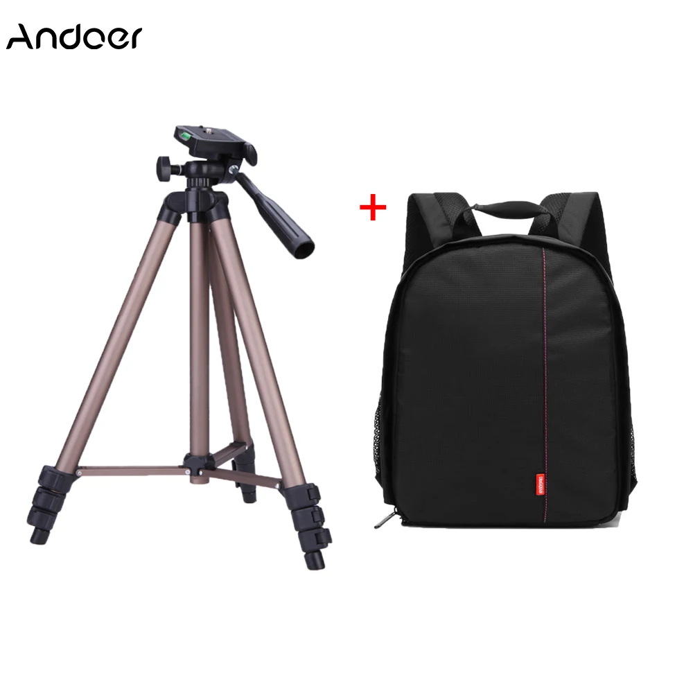 Портативный штатив для камеры Andoer WT3130 профессиональный с сумкой Canon Nikon Sony DSLR