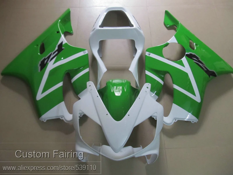 

Injection motorcycle fairing kit for Honda CBR600 F4I 01 02 03 green white fairings CBR600 F4I 2001-2003 SD11