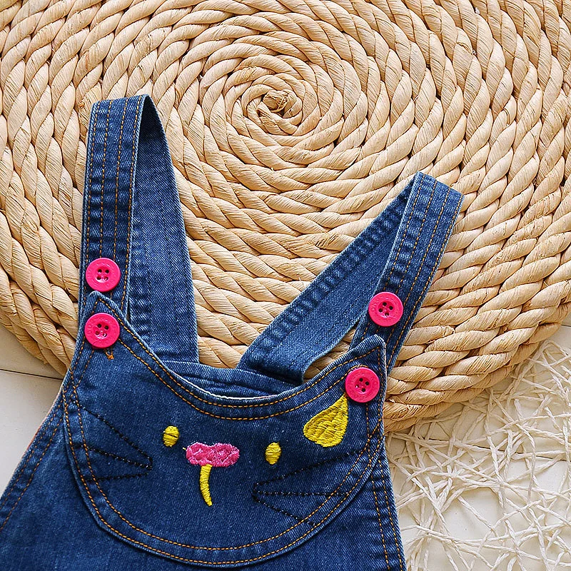 DIIMUU летние модные джинсовые юбки для девочек одежда малышей Повседневное платье