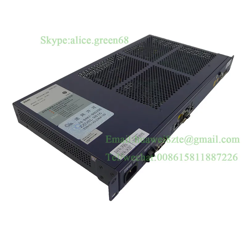 Zte ZXDSL 1U high блок доступа в форме пиццы 9816 16AD EPON AP с 16 голосовыми