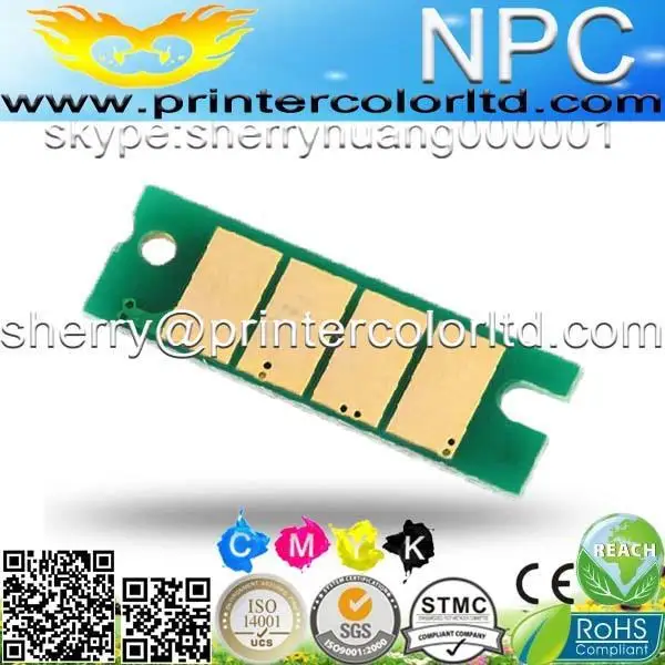 Замена чипа 407165 для Ricoh Aficio SP 100e Lanier 100SFe Savin 100SUe 112SU 100LA черный тонер картридж сброс
