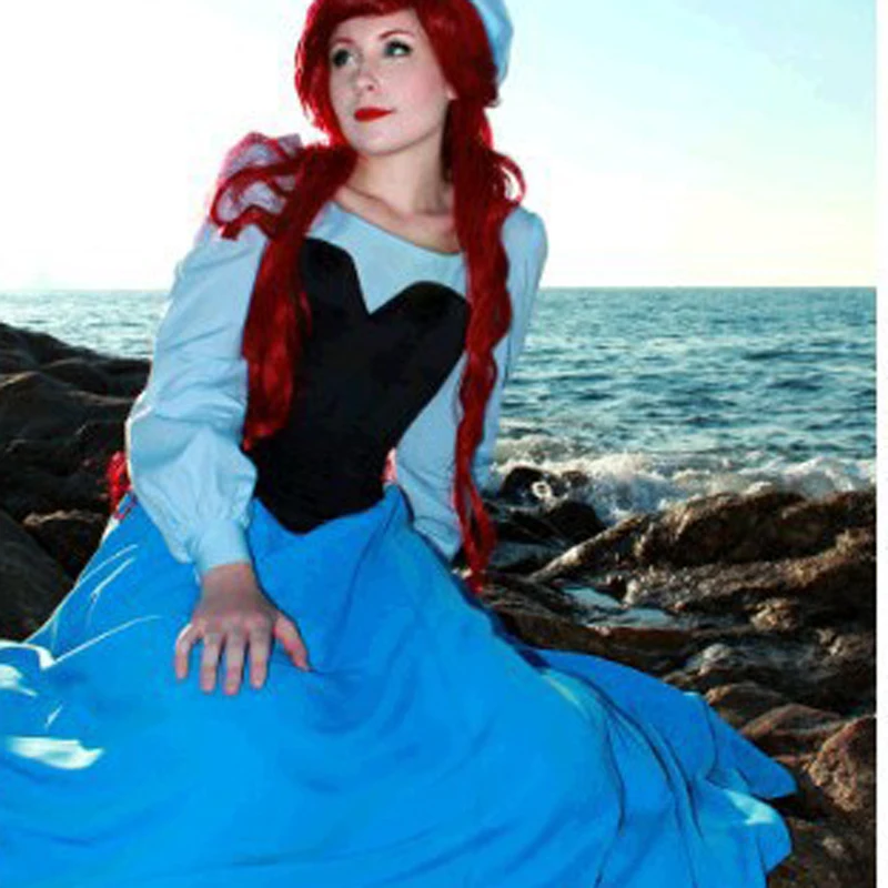 Новое фантазийное платье принцессы Ариэль на Хэллоуин для женщин и взрослых