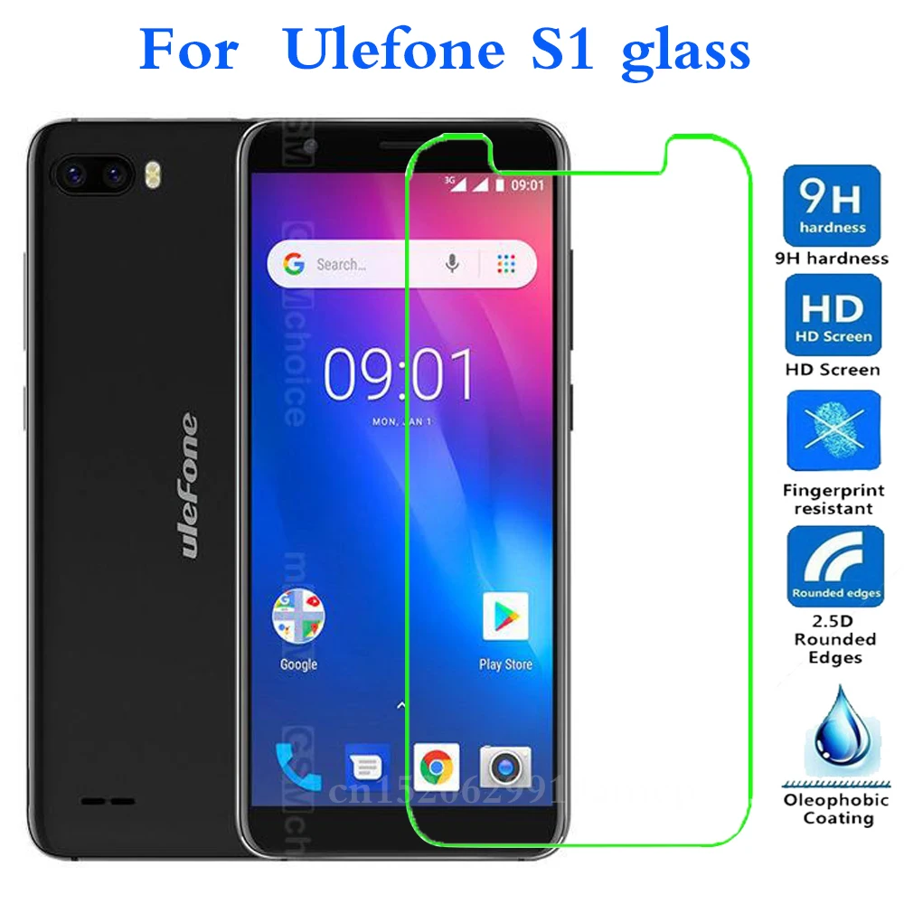 Закаленное стекло для телефона Ulefone S1 Vienna прозрачная закаленная пленка экрана S