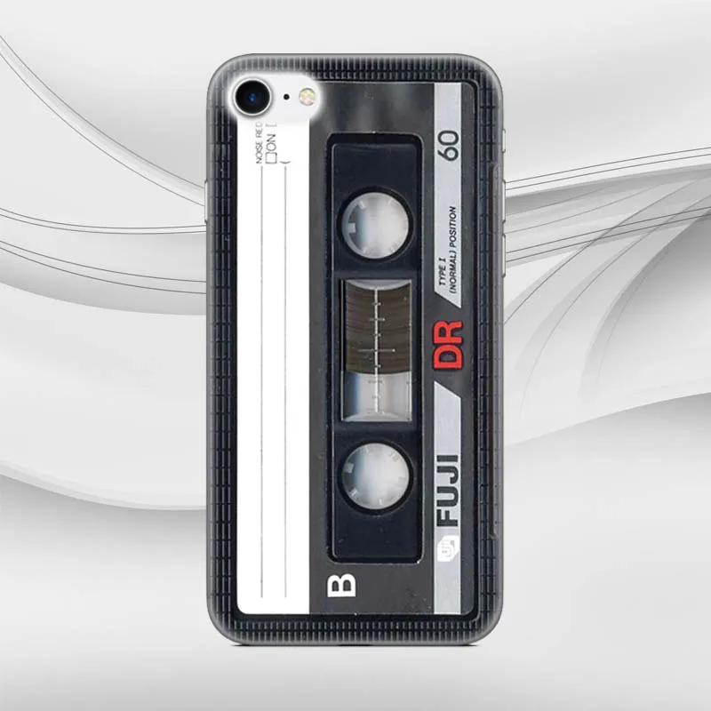 Классическая Музыкальная лента чехол для iphone X XR XS MAX 5 5S SE 6 6S 7 8 9 Plus для iPod Touch 5 6 Чехол для телефона Coque Bumper