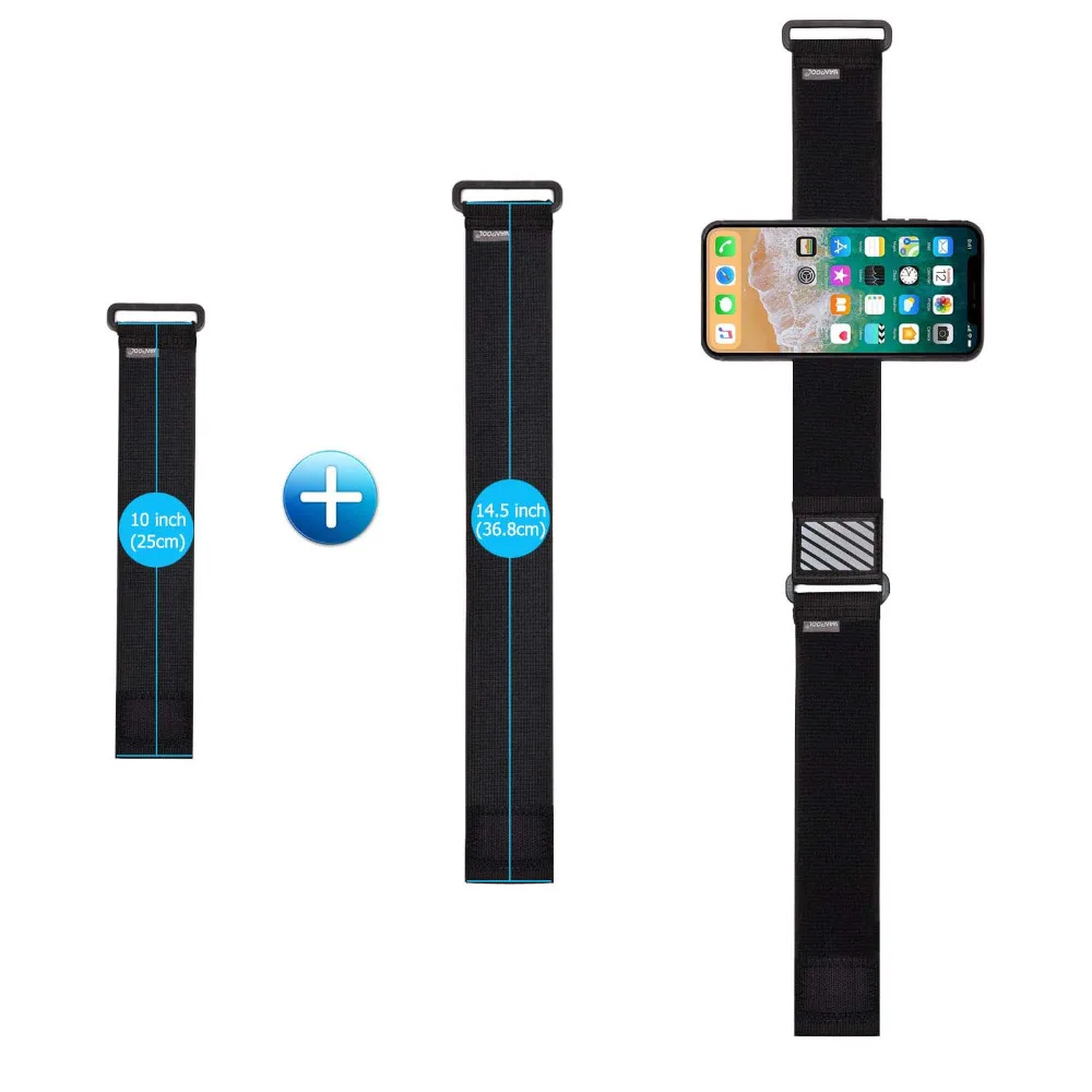 WANPOOL Sport Armband for i Phone XR - Open-Face / Wristband Holder To Fit 11&quot-20&quot Arm Circumferences | Мобильные телефоны