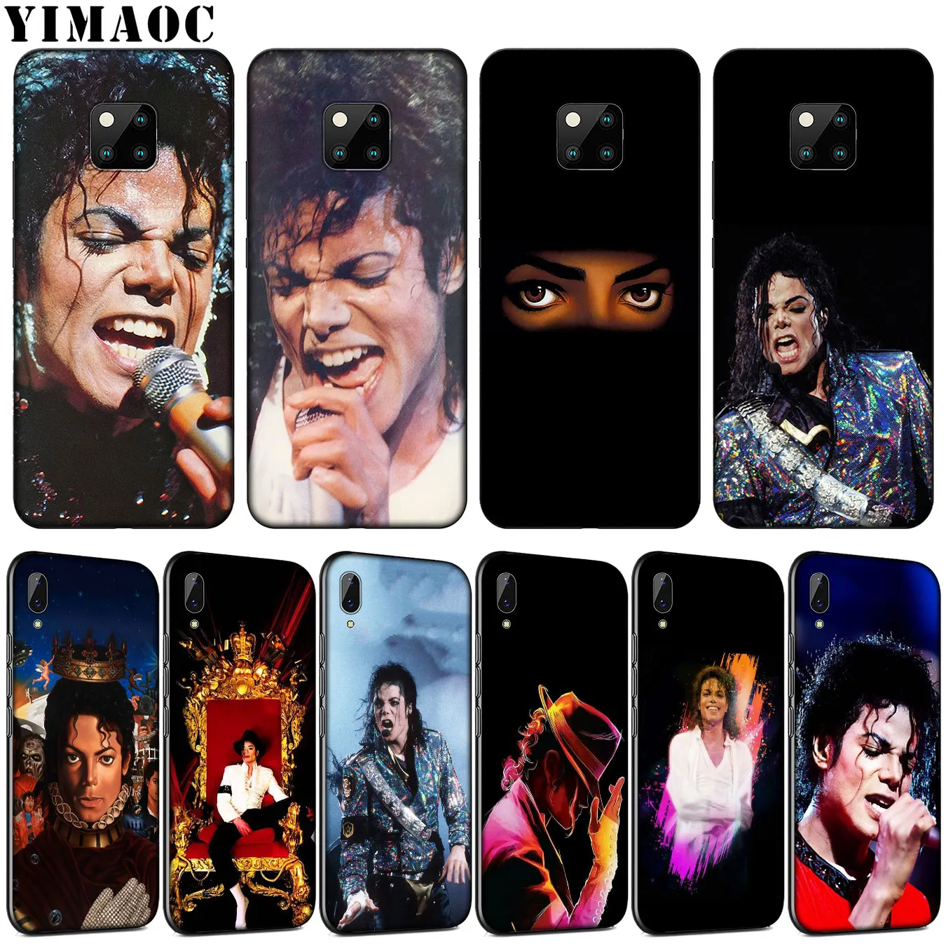Мягкий силиконовый чехол для телефона YIMAOC Michael Jackson Huawei Mate 30 20 10 Pro Lite Nova 5I 4 3i 3 2i 2