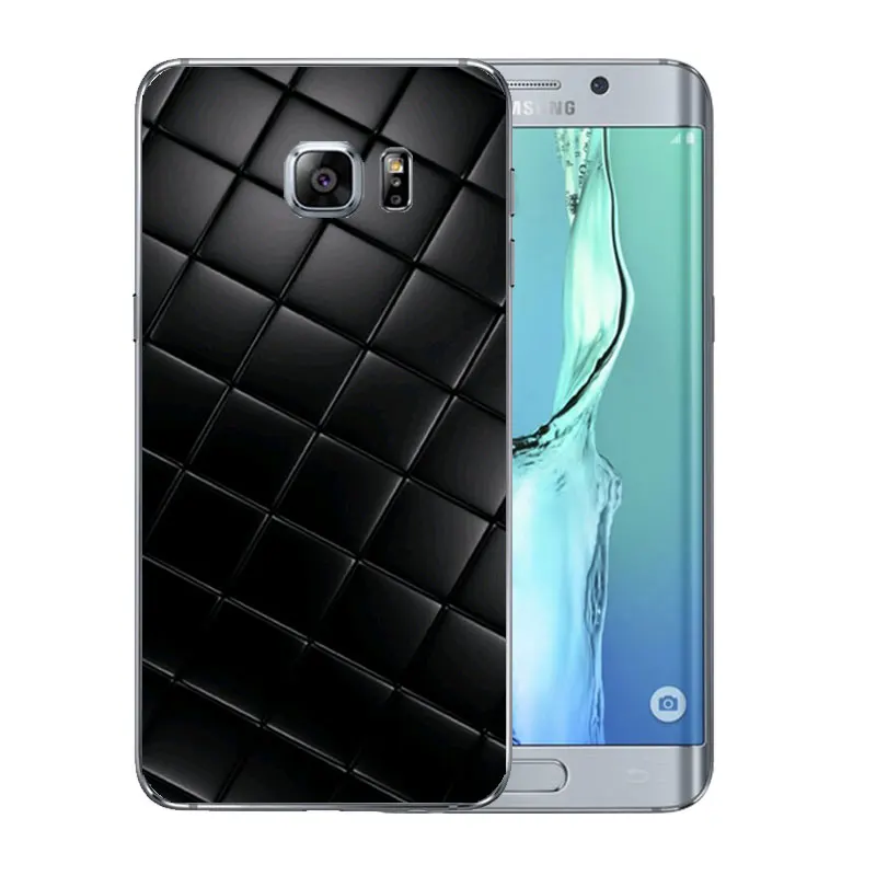 for Samsung Galaxy S6 Edge P Transparent Soft TPU Cell Phone Case 5.7inch Coque Luxury Silicone Back Cover G928 Capa |