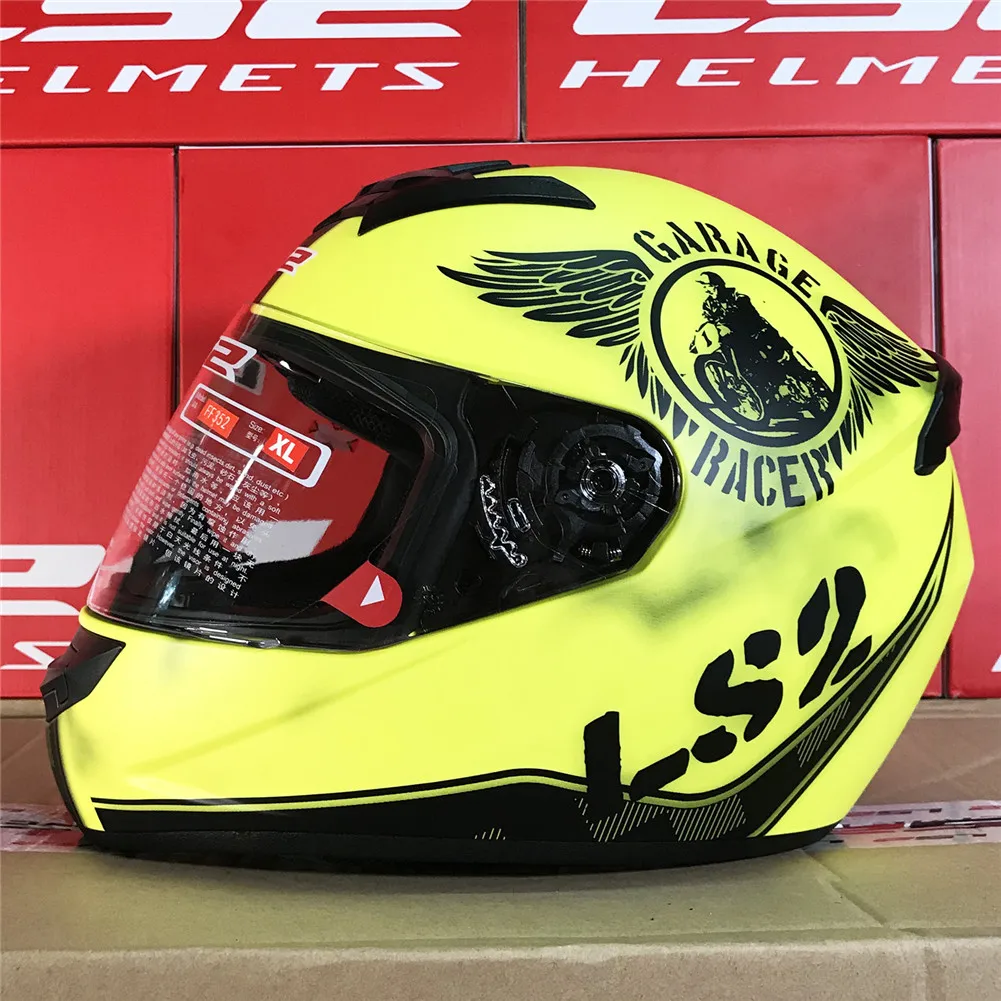 LS2 мотоциклетный шлем с полным лицом гоночного новичка бесконечный RANGER FLUTTER