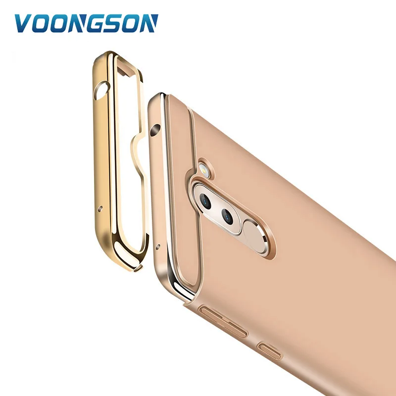 VOONGSON 3 в 1 комбинированный чехол для Huawei GR5 2017 Тонкий Жесткий ПК покрытие рамка