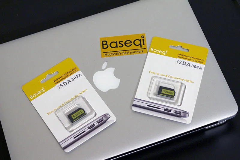 Ninja Stealth Drive (iSDA 303A) microSD Adapter for MacBook Pro Retina 13 | Alternative Nifty MiniDrive