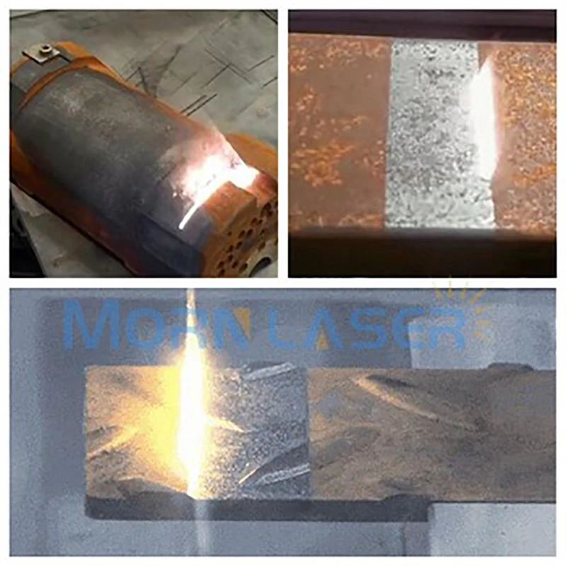 

The best quality manufacturer Laser cleaning machine 100w 200w for rust removal